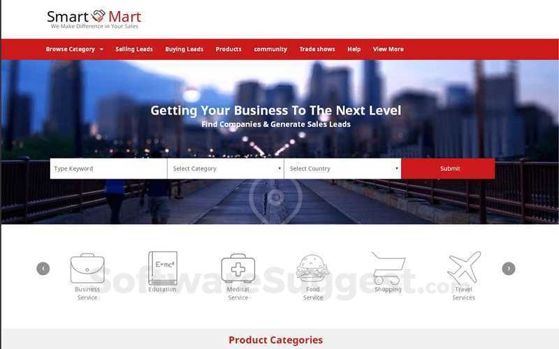 Classifieds B2B Marketplace Script | B2B Website Software Screenshot1